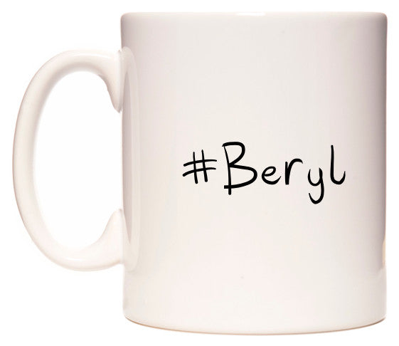 This mug features #Beryl