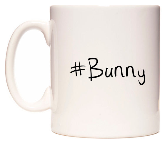This mug features #Bunny