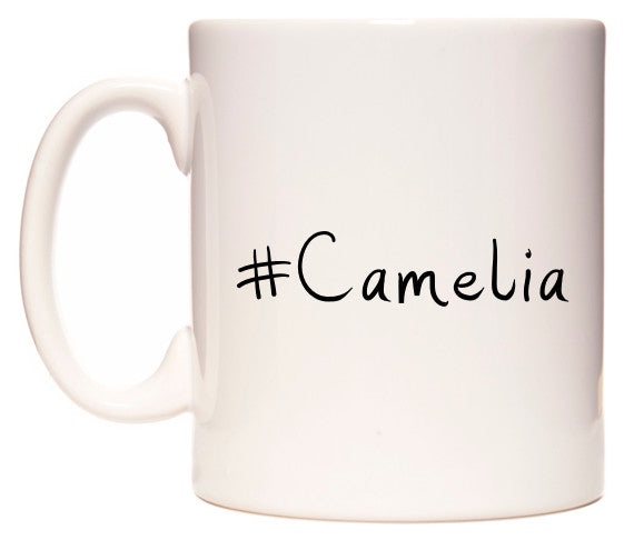 This mug features #Camelia