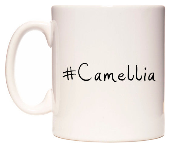 This mug features #Camellia