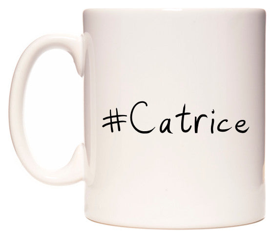 This mug features #Catrice