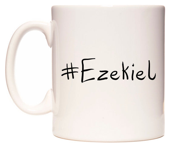 This mug features #Ezekiel