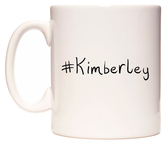 This mug features #Kimberley