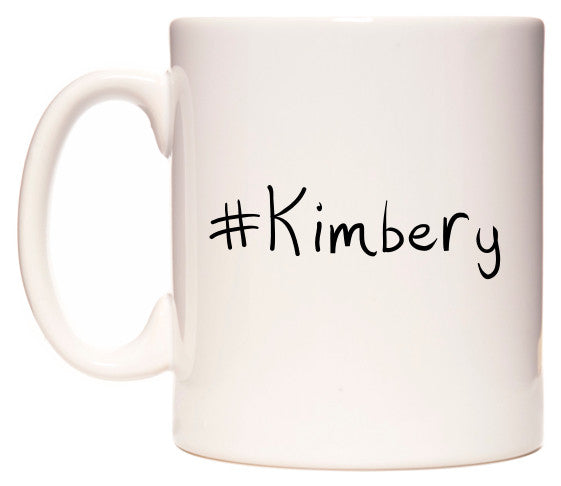 This mug features #Kimbery
