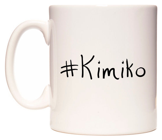 This mug features #Kimiko
