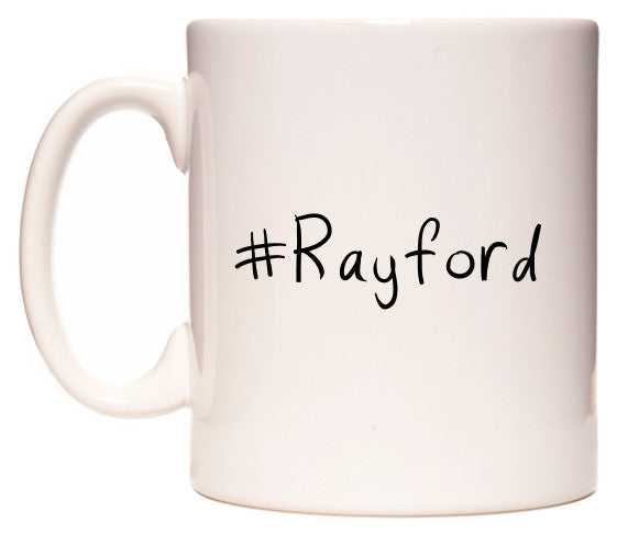 This mug features #Rayford