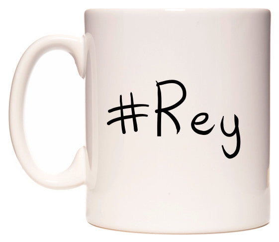 This mug features #Rey