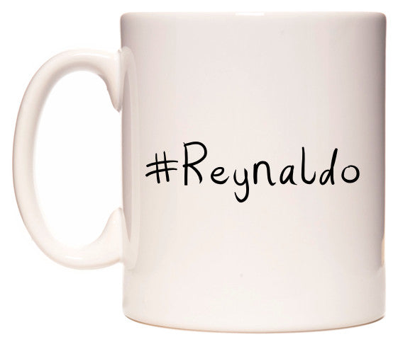 This mug features #Reynaldo