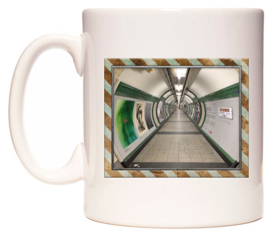 This mug features Underground Tunnel Picture Frame