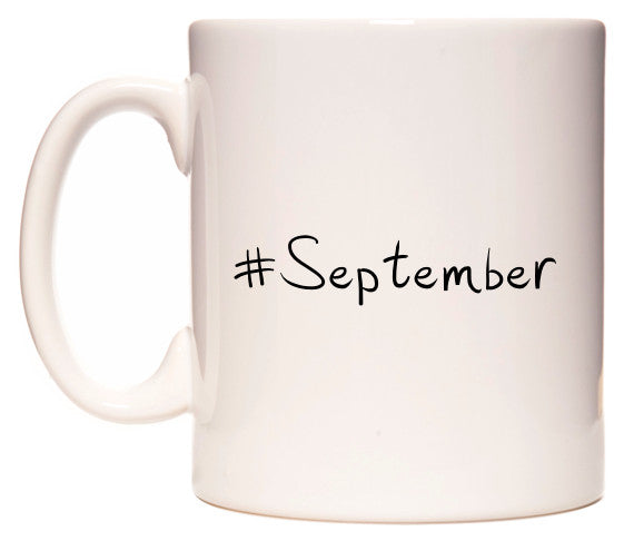 This mug features #September
