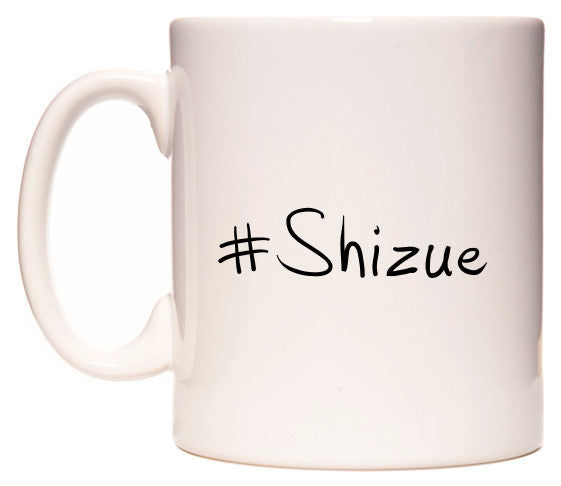This mug features #Shizue