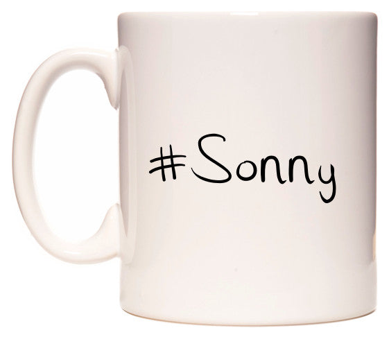 This mug features #Sonny