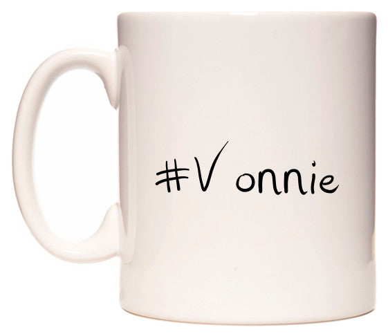 This mug features #Vonnie