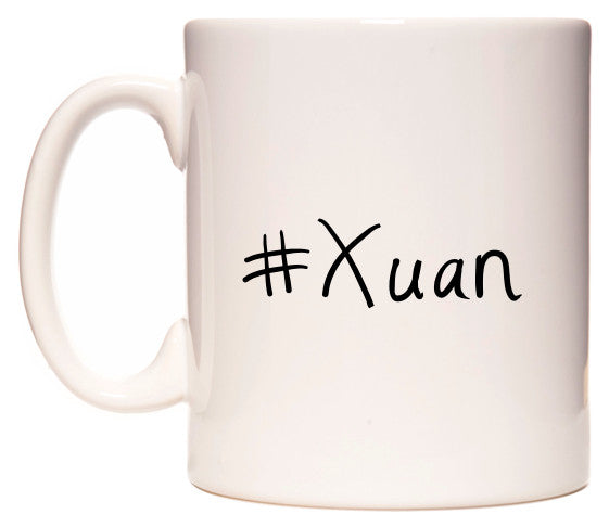 This mug features #Xuan