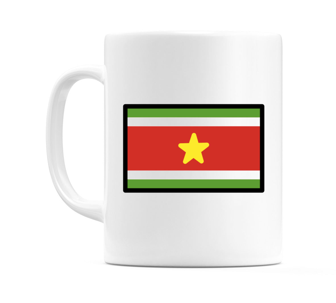 Suriname Flag Emoji Mug