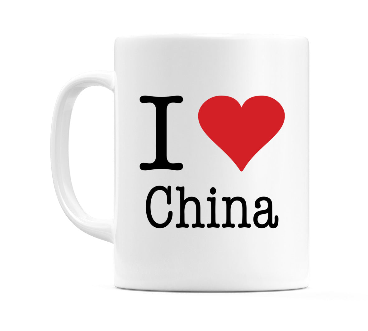 I Love China Mug