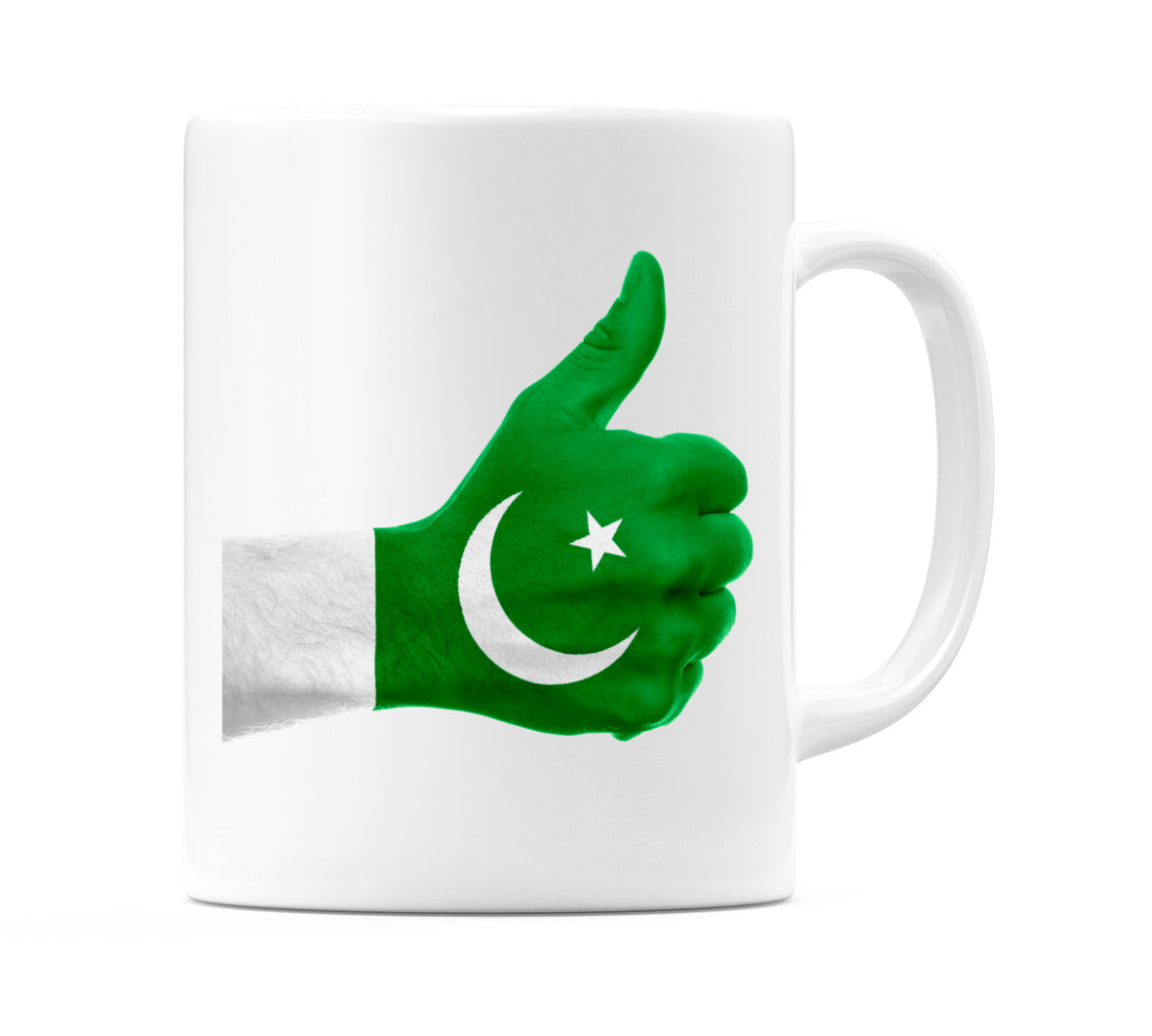 Pakistan Thumbs up Flag Mug