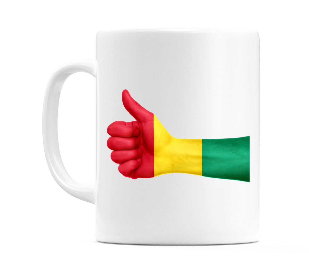 Guinea Thumbs up Flag Mug
