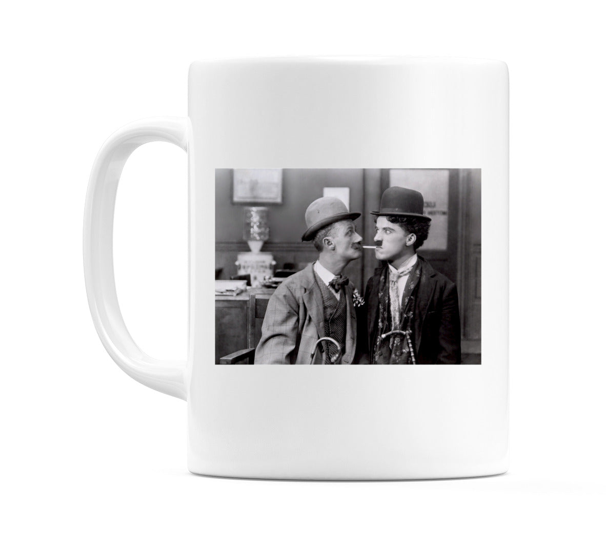 Ben Turpin & Charlie Chaplin (Photo) Mug