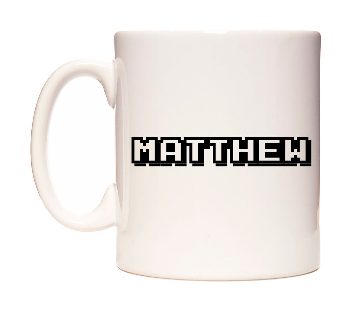 Matthew - Arcade Themed Mug