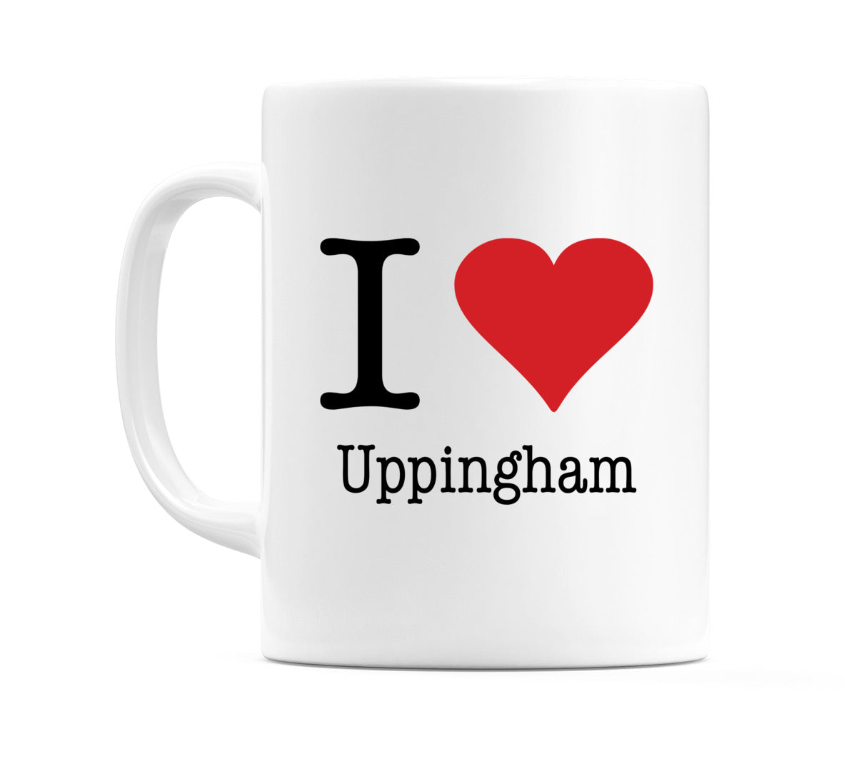 I Love Uppingham Mug