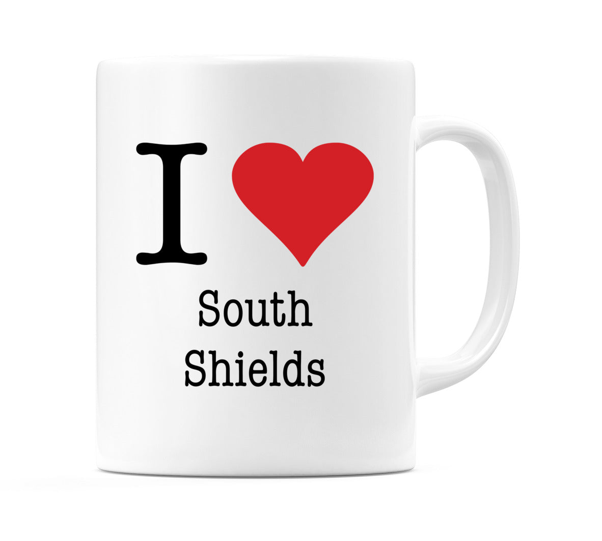 I Love South Shields Mug