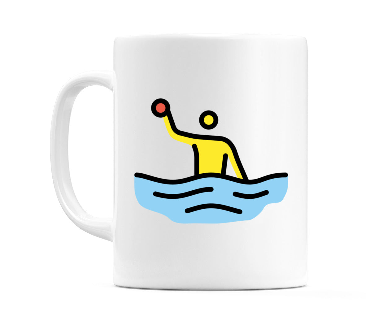 Person Playing Water Polo Emoji Mug
