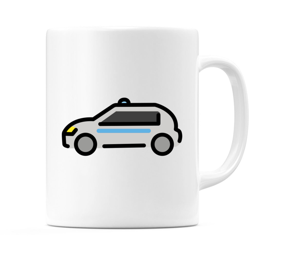 Police Car Emoji Mug