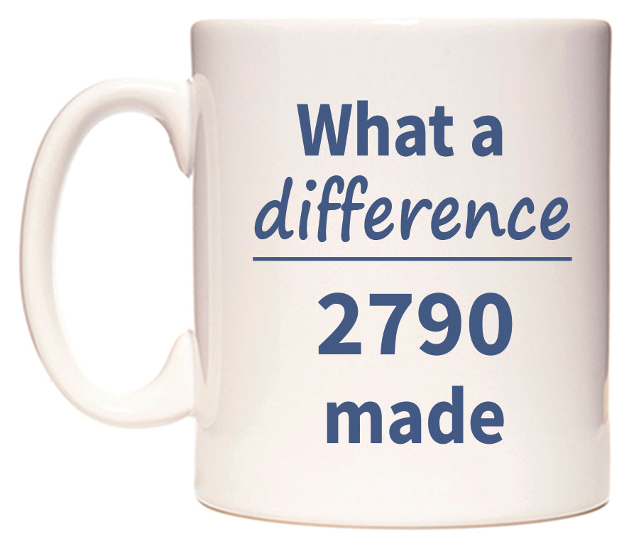 What a difference 2790 made Mug
