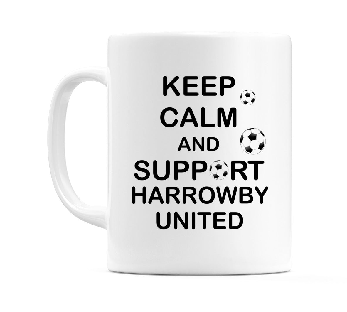 Keep Calm And Support Harrowby United Mug