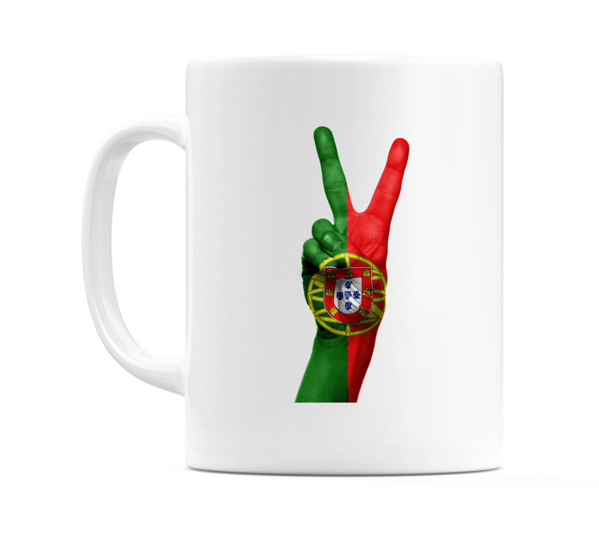 Portugal Two Fingers Flag Mug