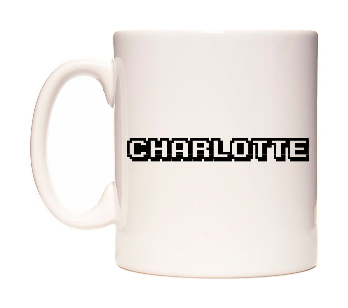 Charlotte - Arcade Themed Mug