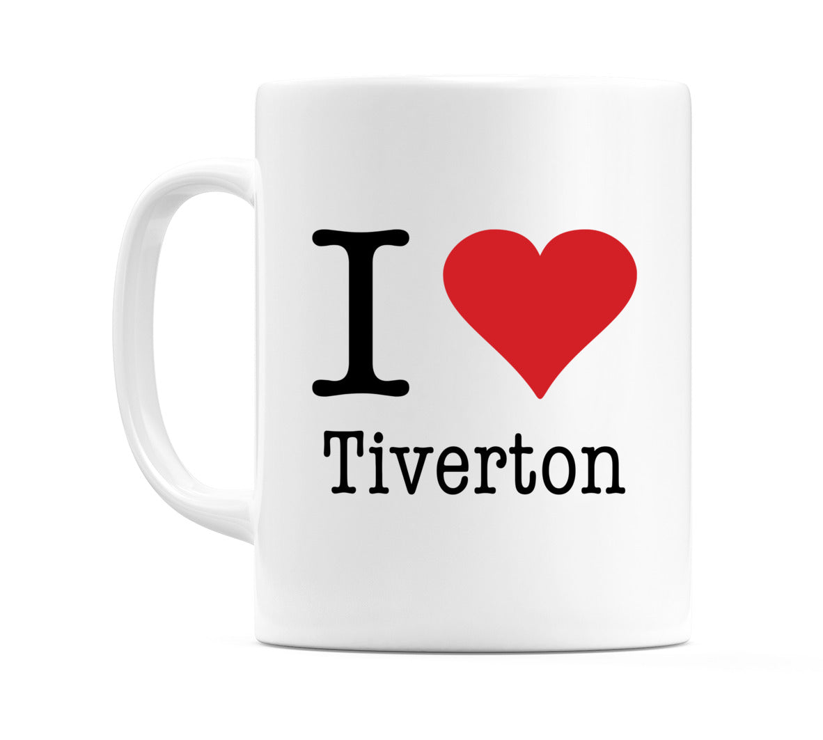 I Love Tiverton Mug