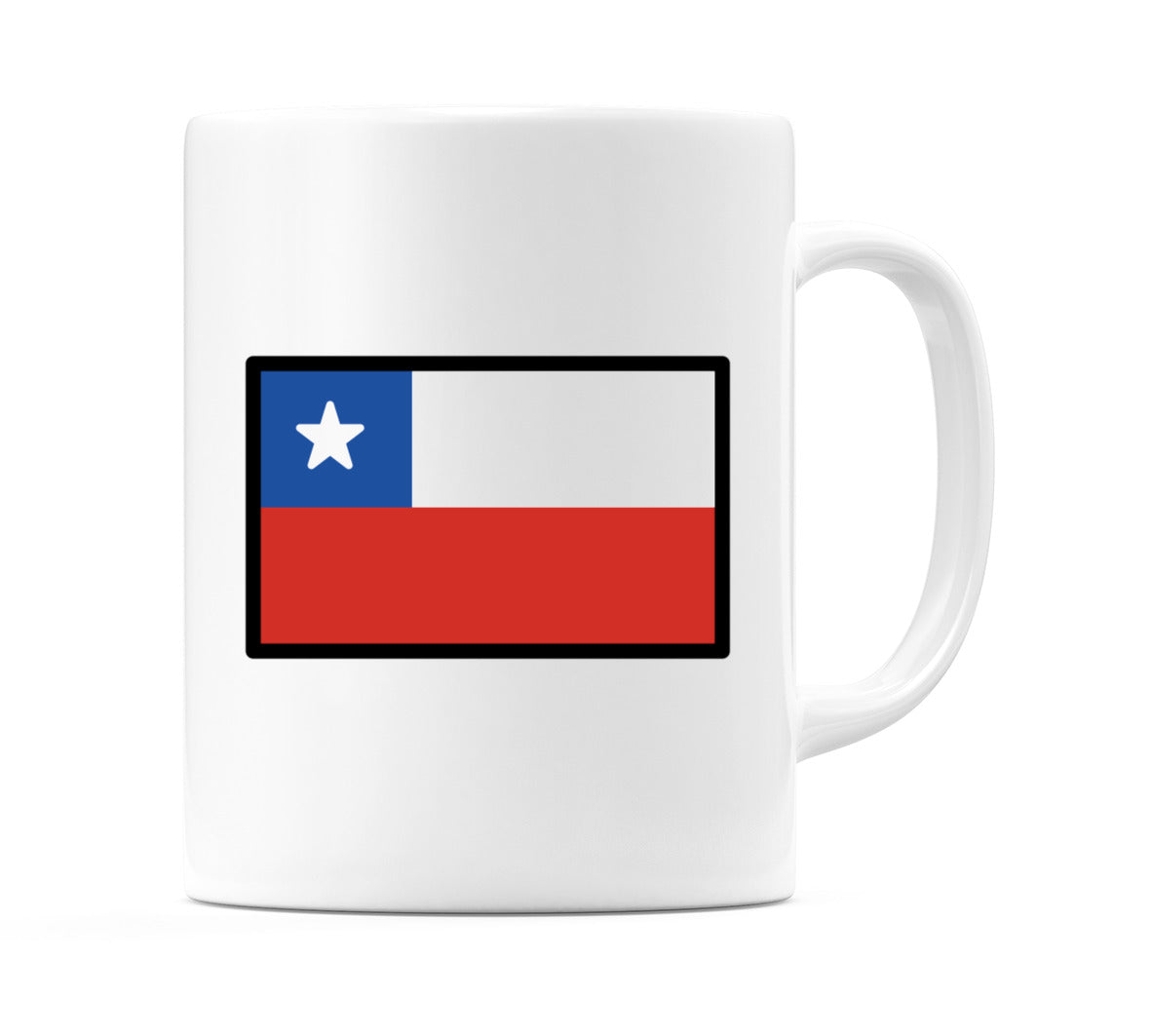 Chile Flag Emoji Mug