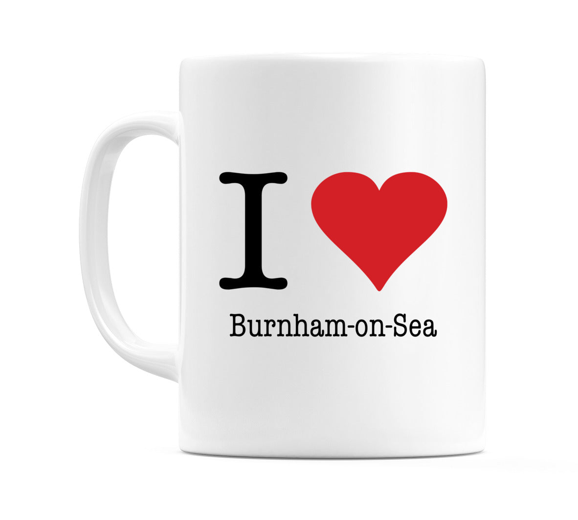 I Love Burnham-on-Sea Mug