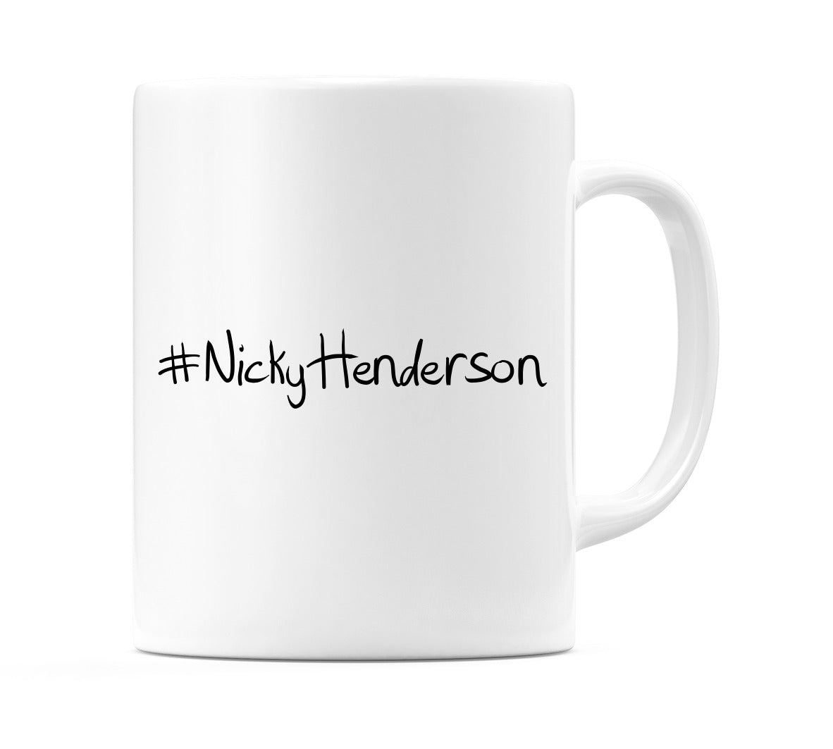 #NickyHenderson Mug