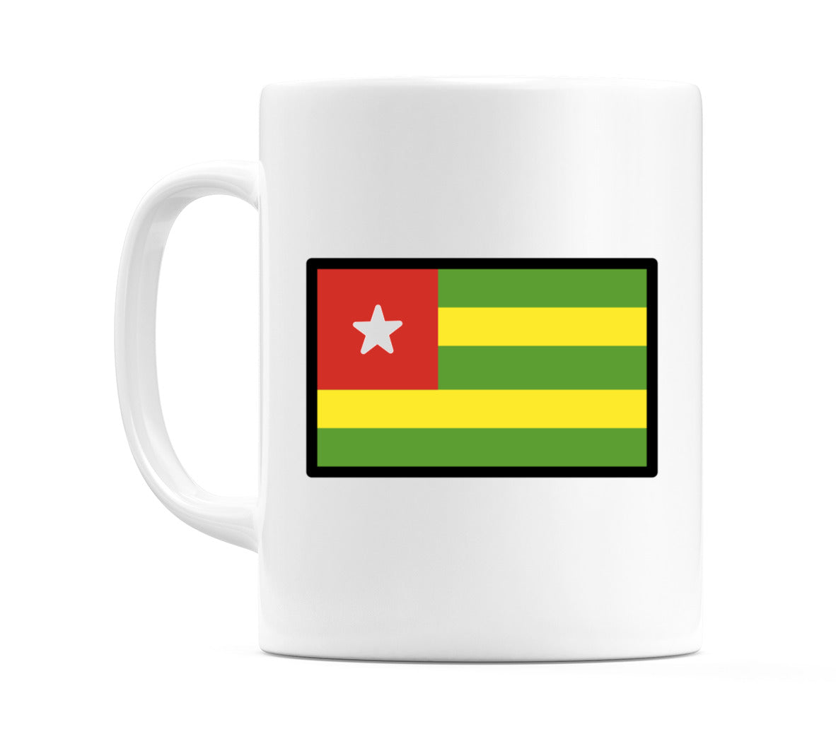 Togo Flag Emoji Mug