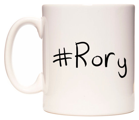This mug features #Rory