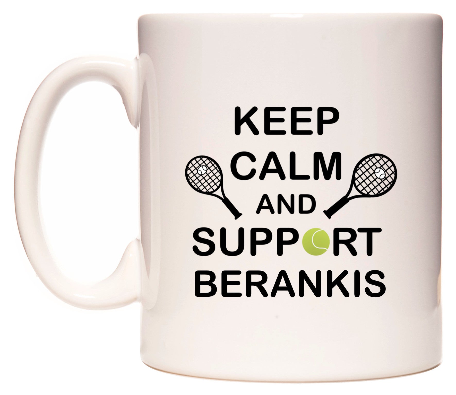 This mug features Keep Calm And Support Berankis