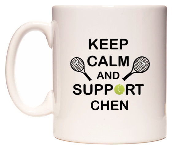 This mug features Keep Calm And Support Chen