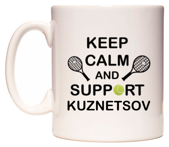 This mug features Keep Calm And Support Kuznetsov