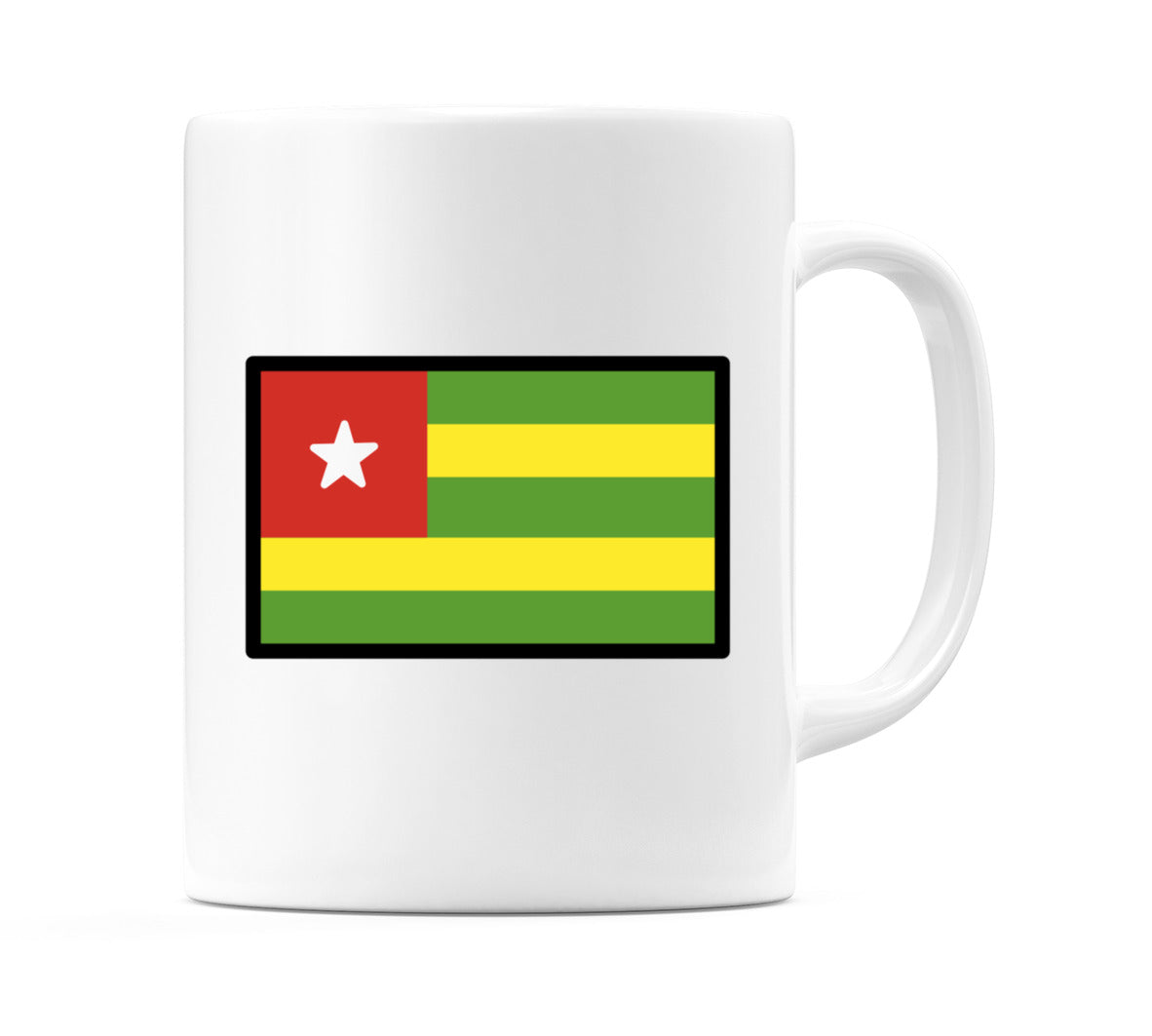 Togo Flag Emoji Mug