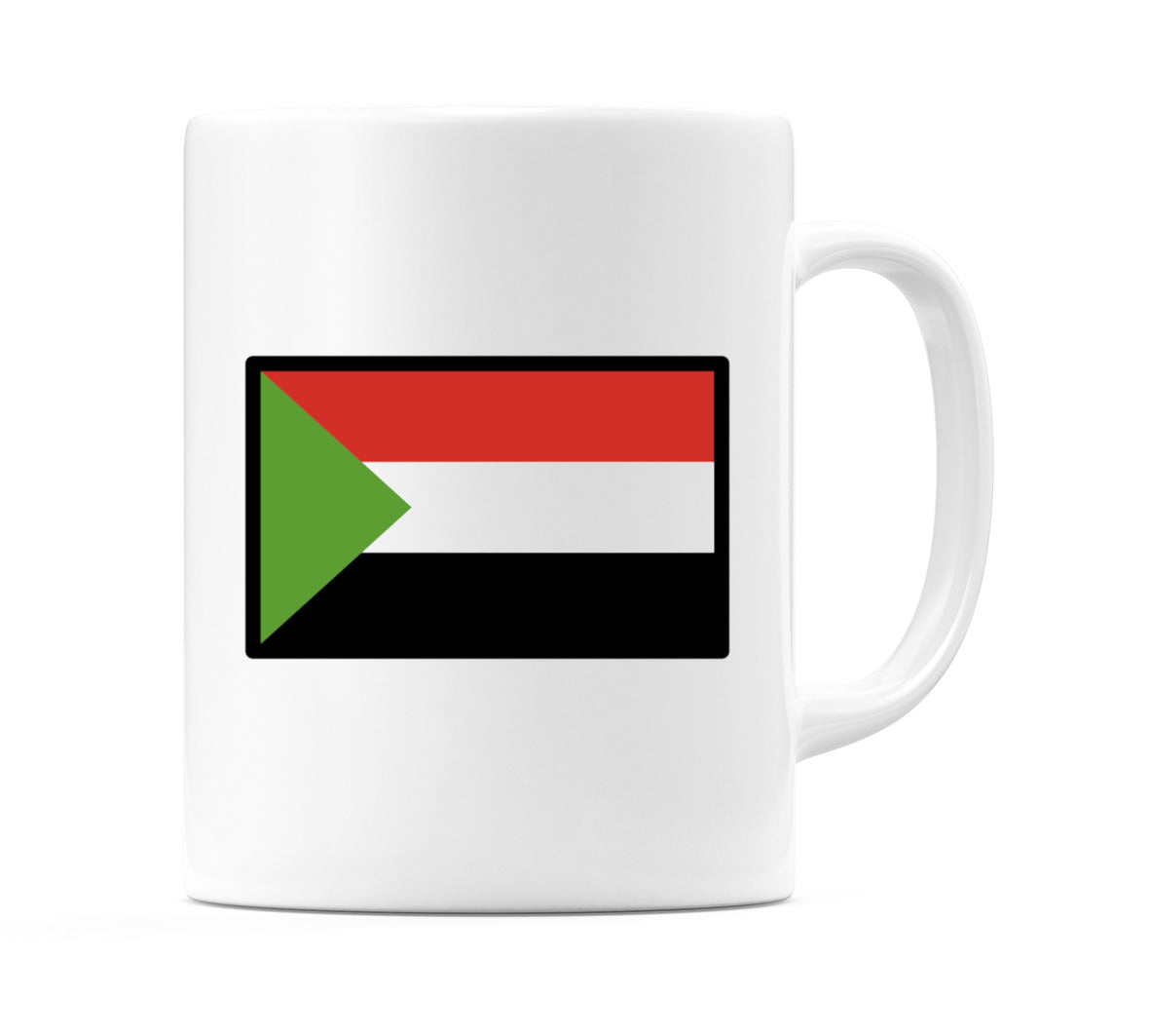 Sudan Flag Emoji Mug