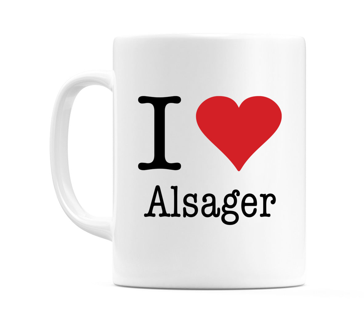 I Love Alsager Mug