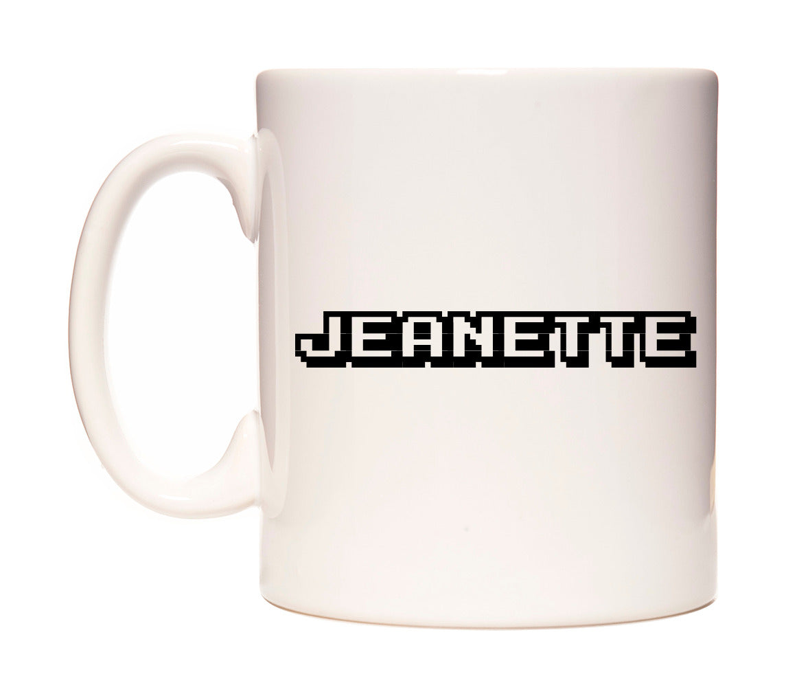 Jeanette - Arcade Themed Mug