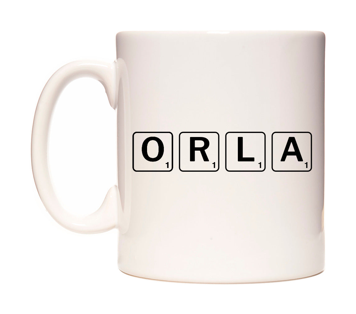 Orla - Scrabble Themed Mug
