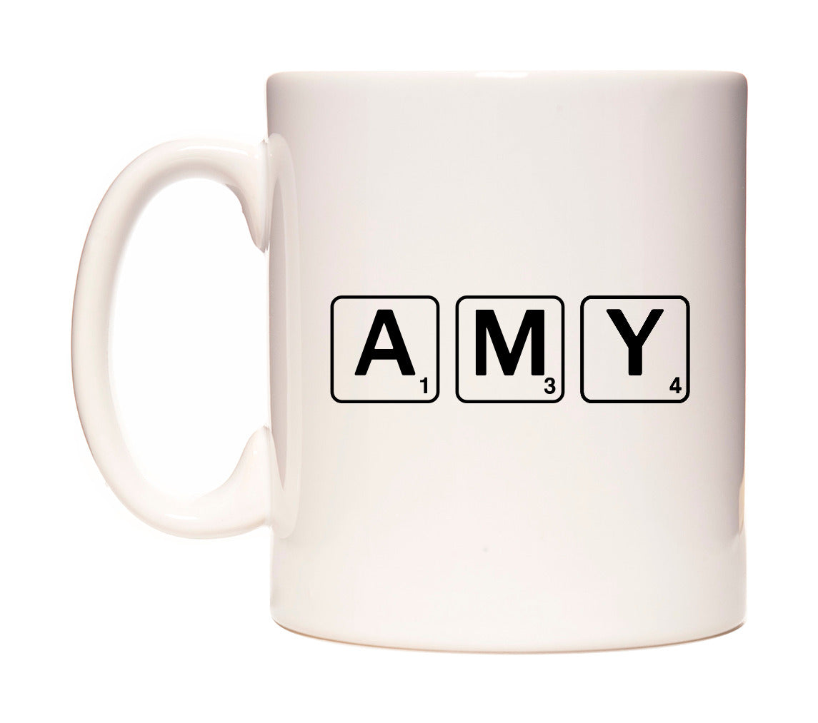 Amy - Scrabble Themed Mug