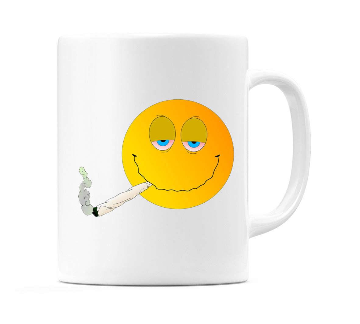 Smiling Smoking Stoner Mug