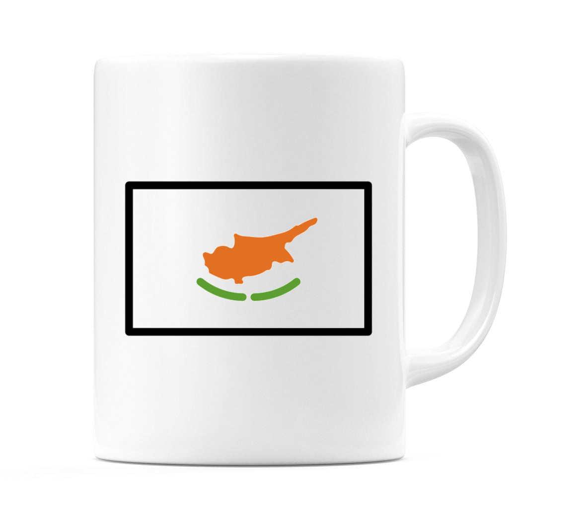 Cyprus Flag Emoji Mug