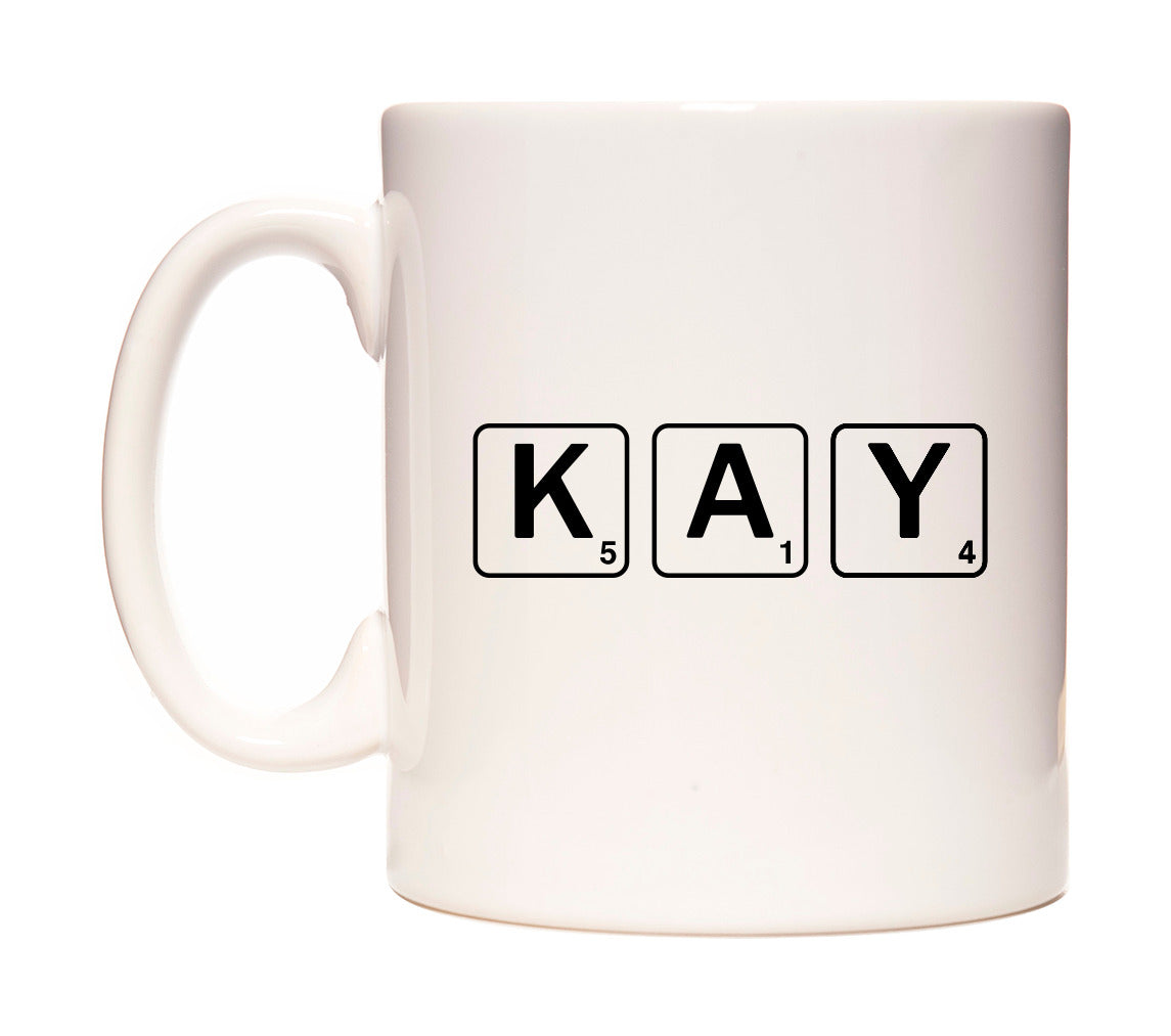 Kay - Scrabble Themed Mug